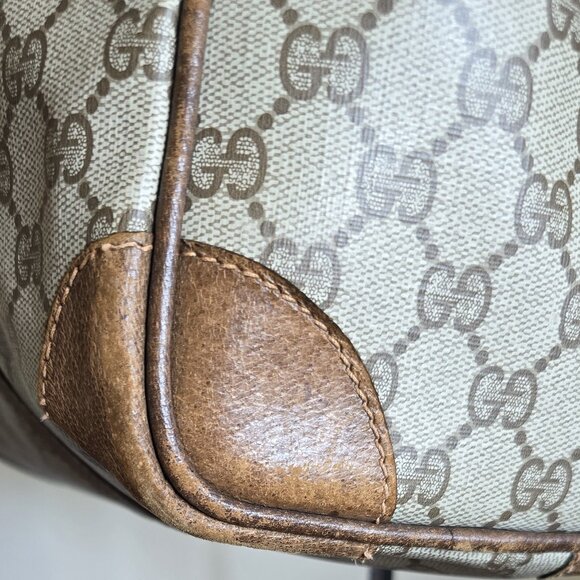 Authenticated Gucci Boston Handbag/Carryon ~ EVC ~ Vintage - Picture 4 of 16